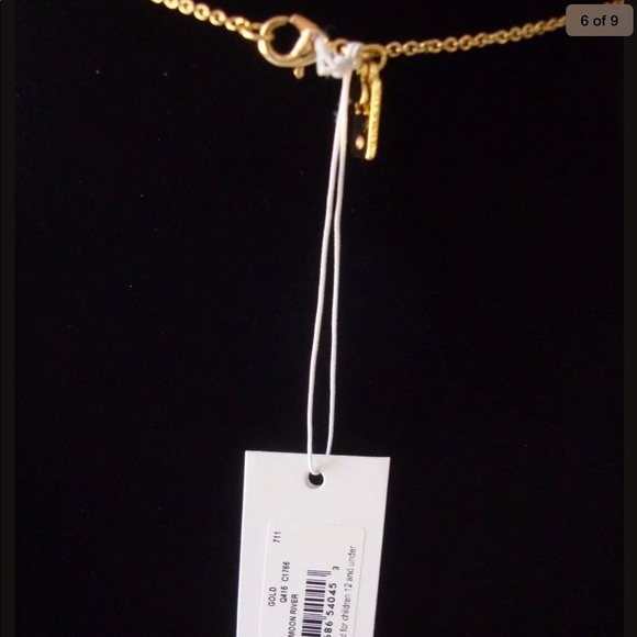 Kate Spade♠️12-K Gold Plated Bow Long Necklace-NWT - Picture 7 of 8